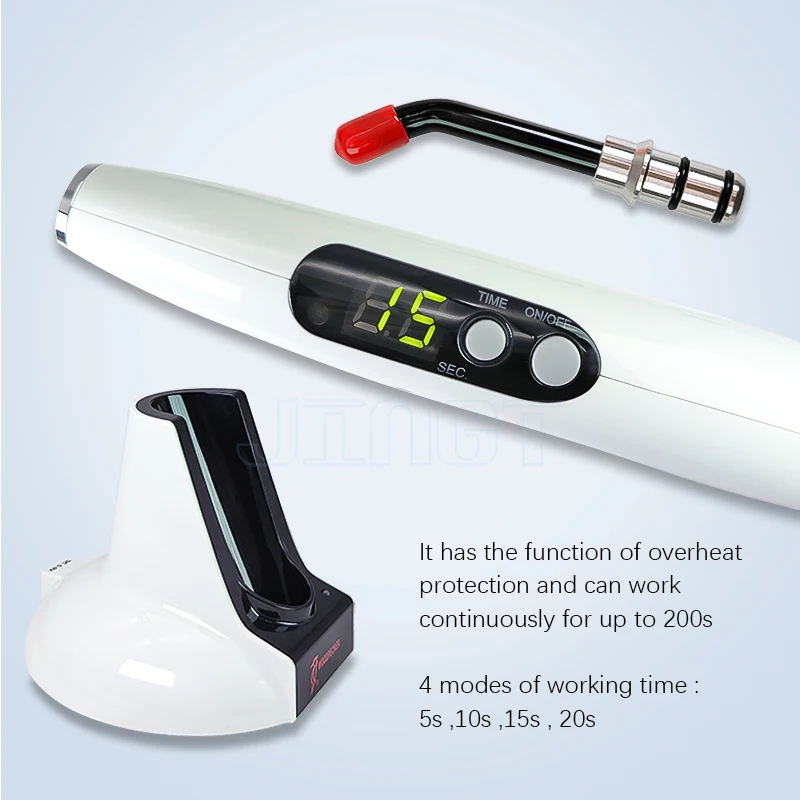 Teeth Whitening Kit With Light - Lampu Pengering Gigi Woodpecker LED B