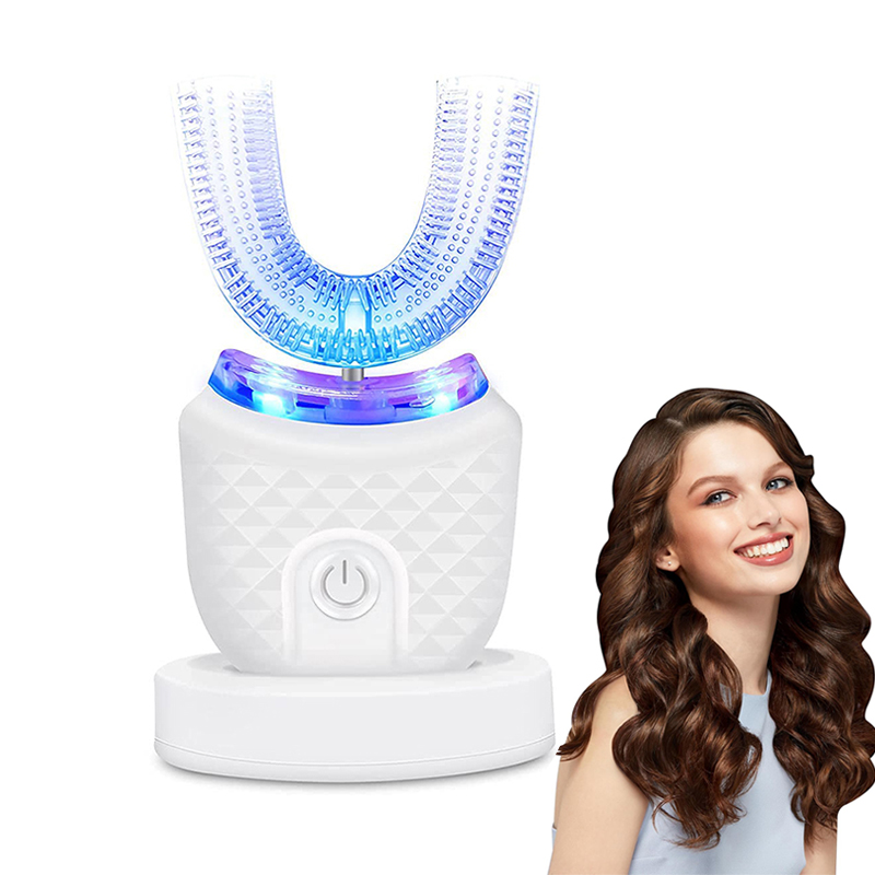 Teeth Whitening Kit With Light - Lampu Pemutih Gigi Bentuk U Isi