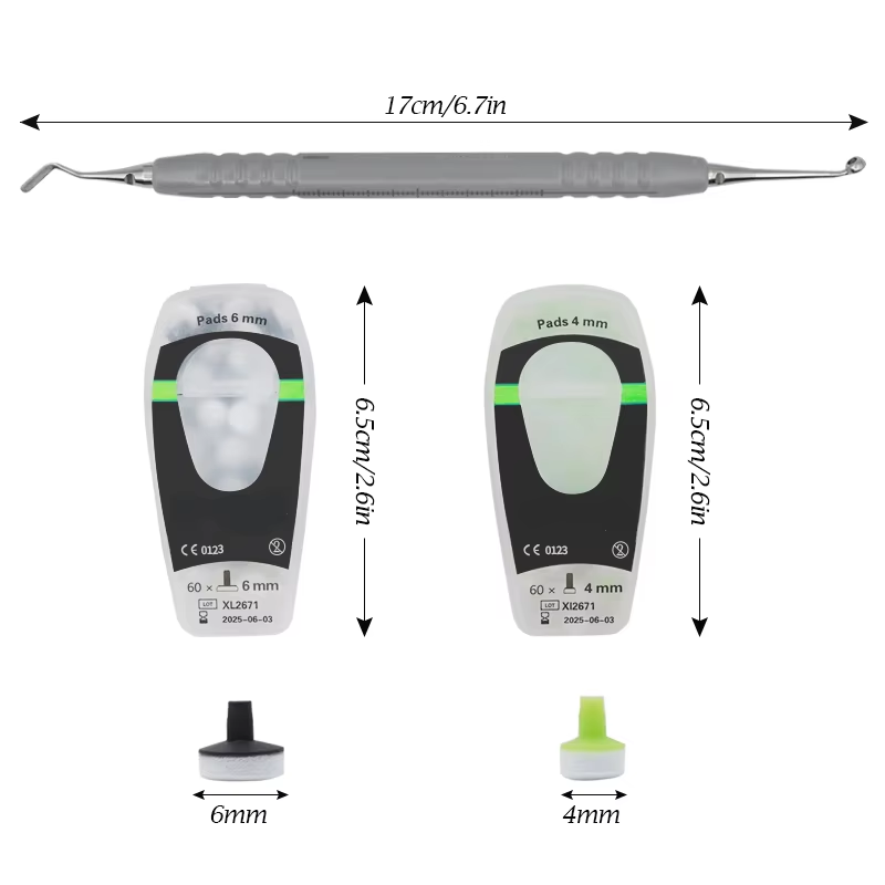 Teeth Whitening Kit With Light - Kit Komposit Gigi dengan Alat Pembentuk