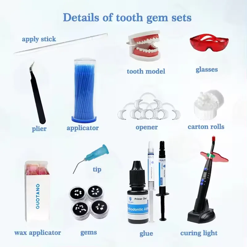 【CHIMU HOME】 Kit Perhiasan Gig - Teeth Whitening Kit With Light ulasan dan harga