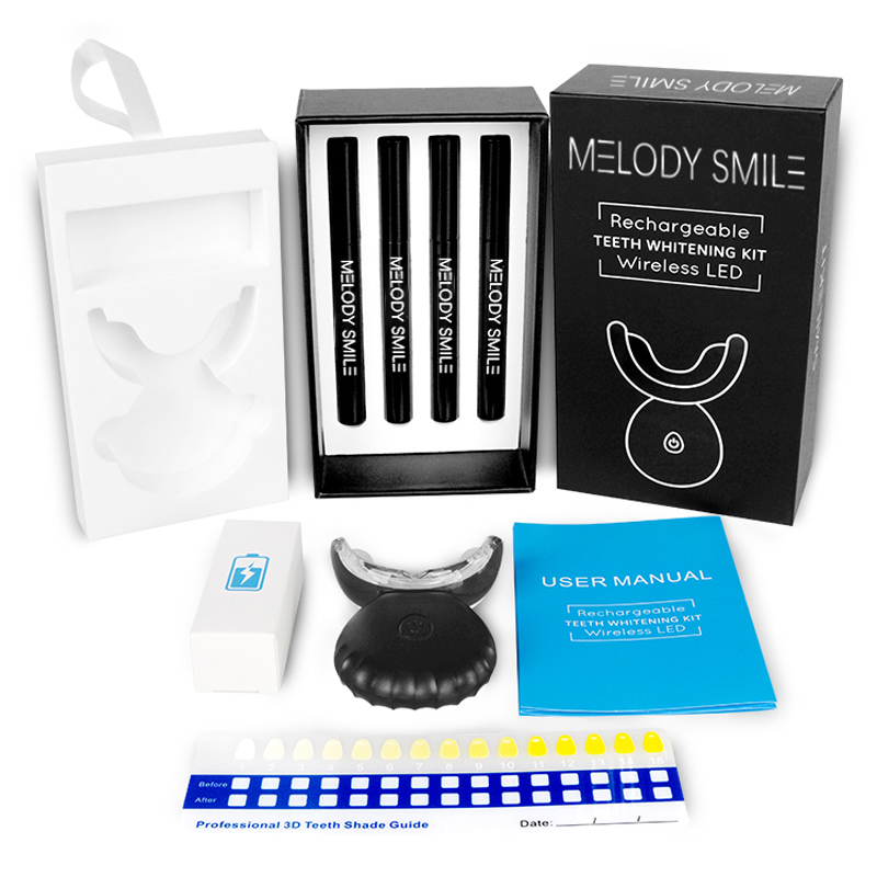 Kit Pemutih Gigi LED Cahaya Bi - Teeth Whitening Logo ulasan dan harga