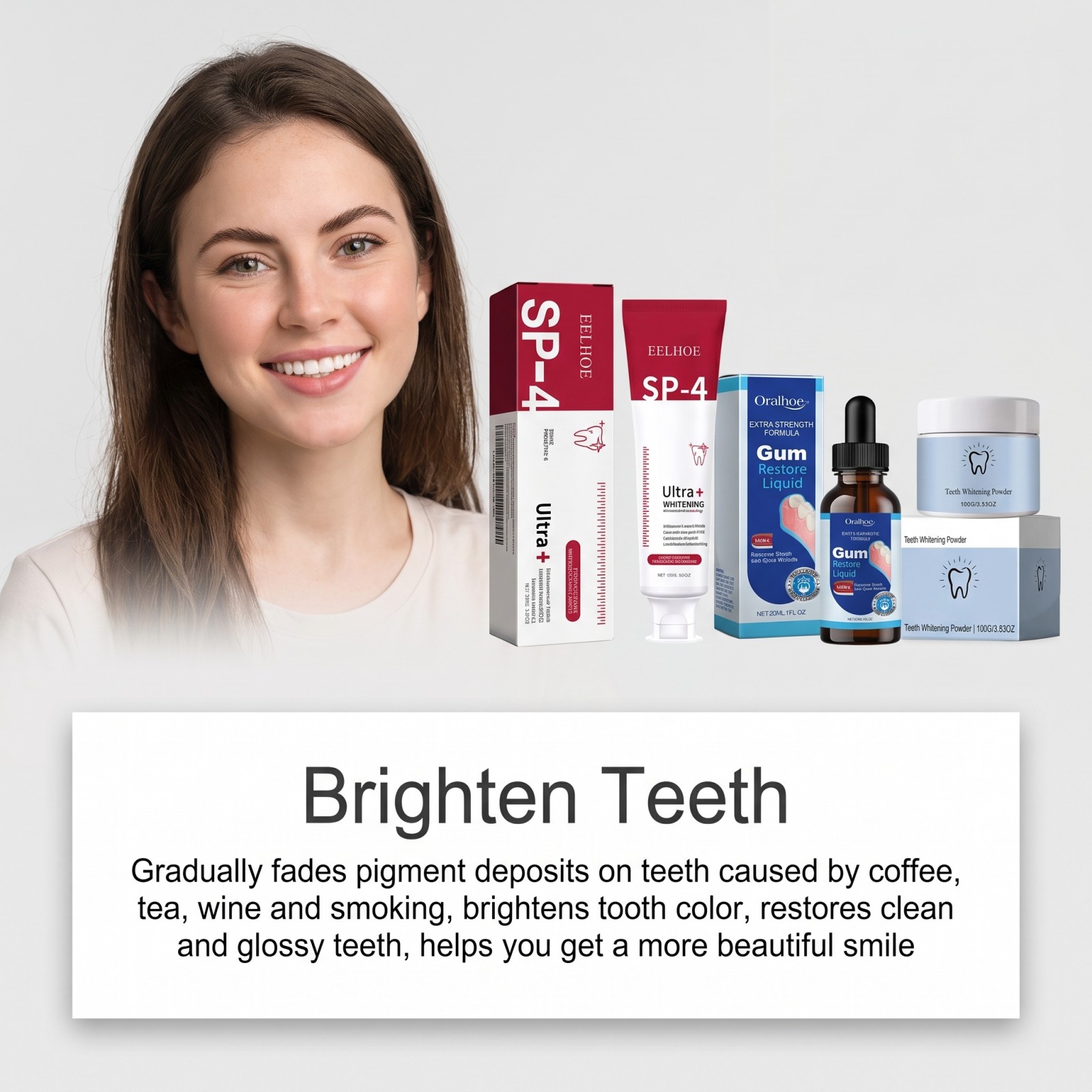 Paket Perawatan Mulut: Pasta G - Teeth Whitening Gels ulasan dan harga
