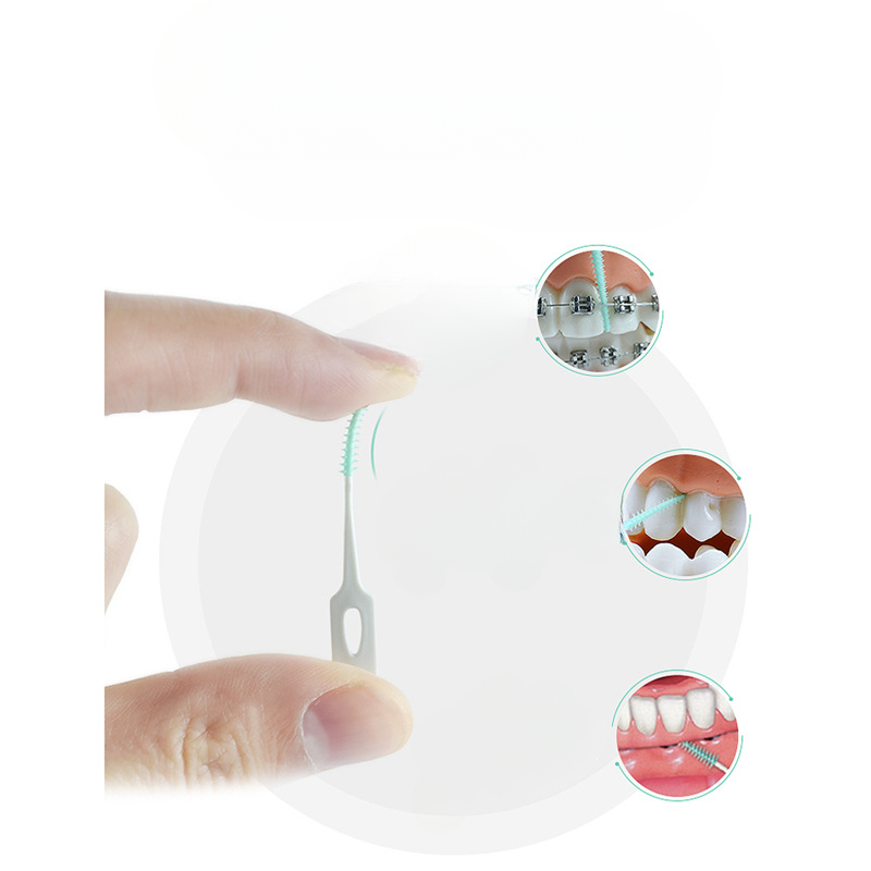 Sikat gigi Interdental silikon - Teeth Whitening Gels ulasan dan harga