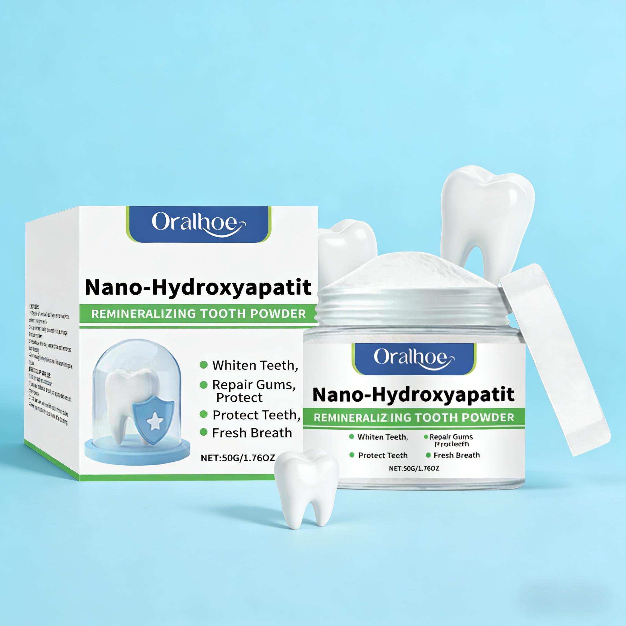 Bubuk Pemutih Gigi Oralhoe Pem - Teeth Paint Whitening ulasan dan harga