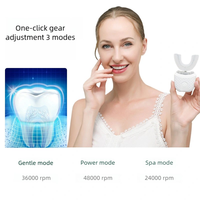Sikat Gigi Elektrik Berbentuk  - Teeth Whitening Kit With Light ulasan dan harga