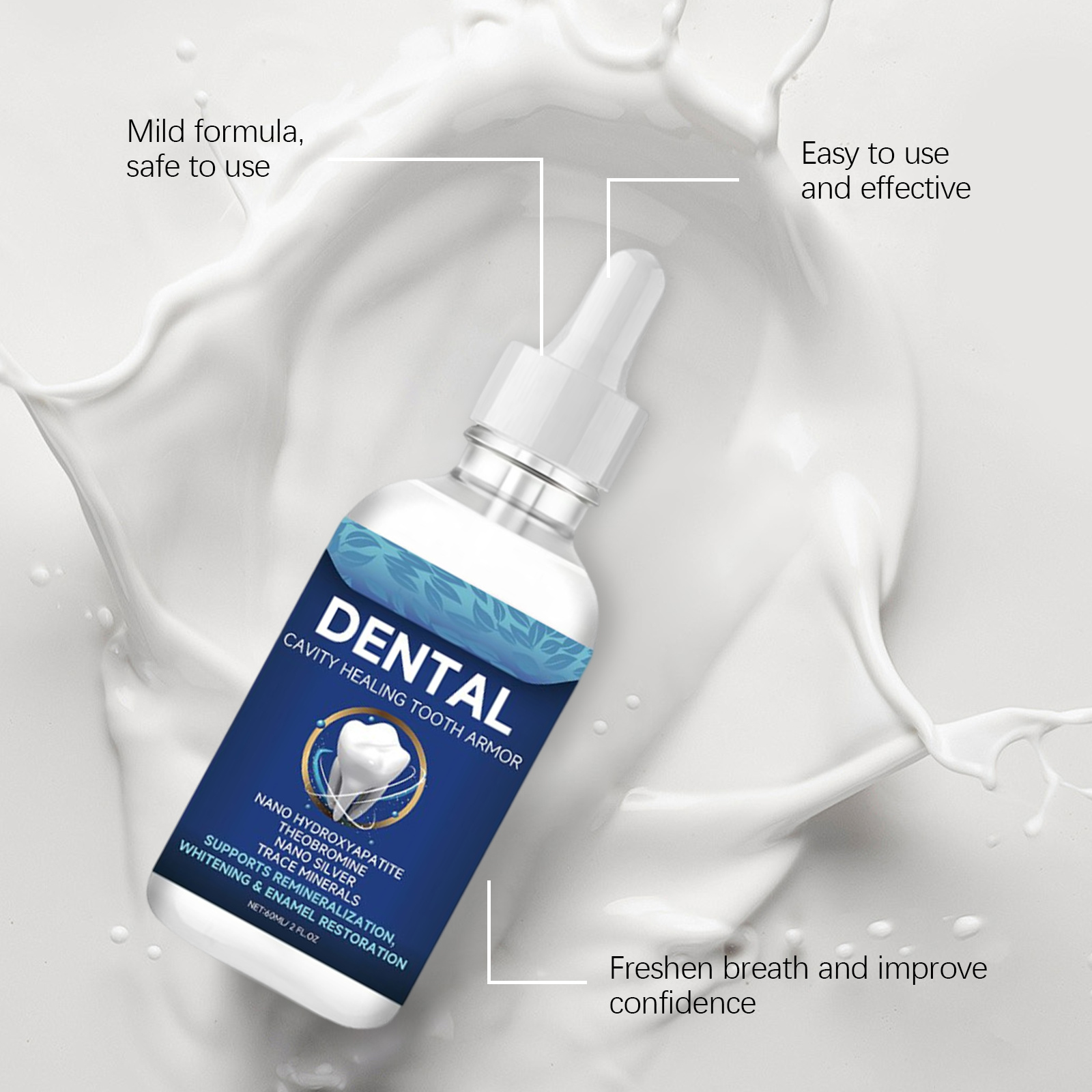 60ml Nano Hydroxyapatite Tooth - Teeth Whitening Treatment ulasan dan harga