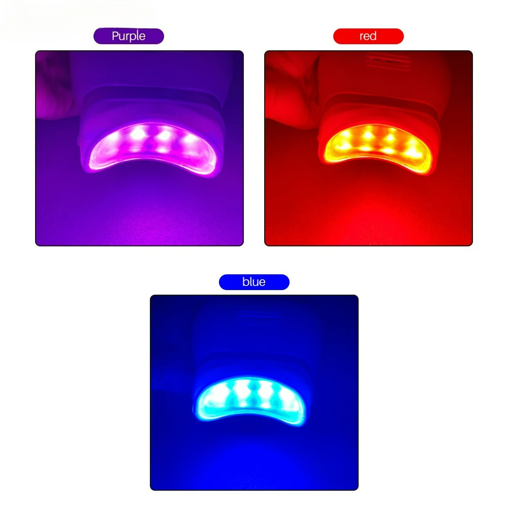 Lampu Pemutih Gigi LED 3 Warna - Teeth Whitening (Bleaching) ulasan dan harga