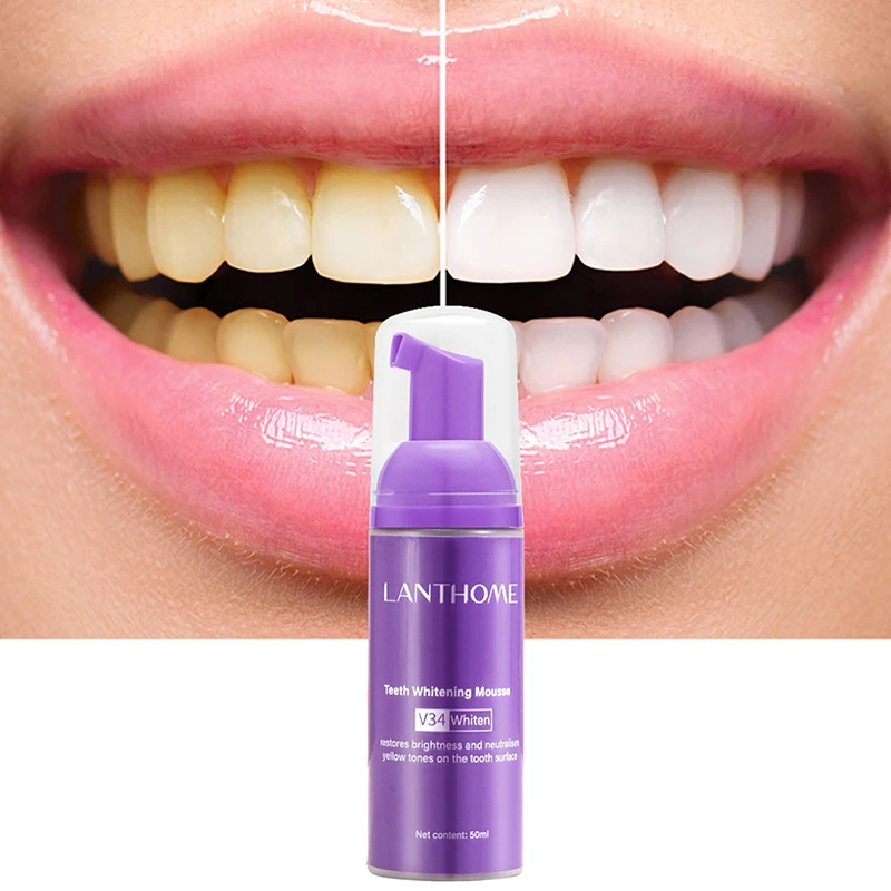 Mousse pasta gigi V34 pembersi - Teeth Whitening Charcoal Powder ulasan dan harga