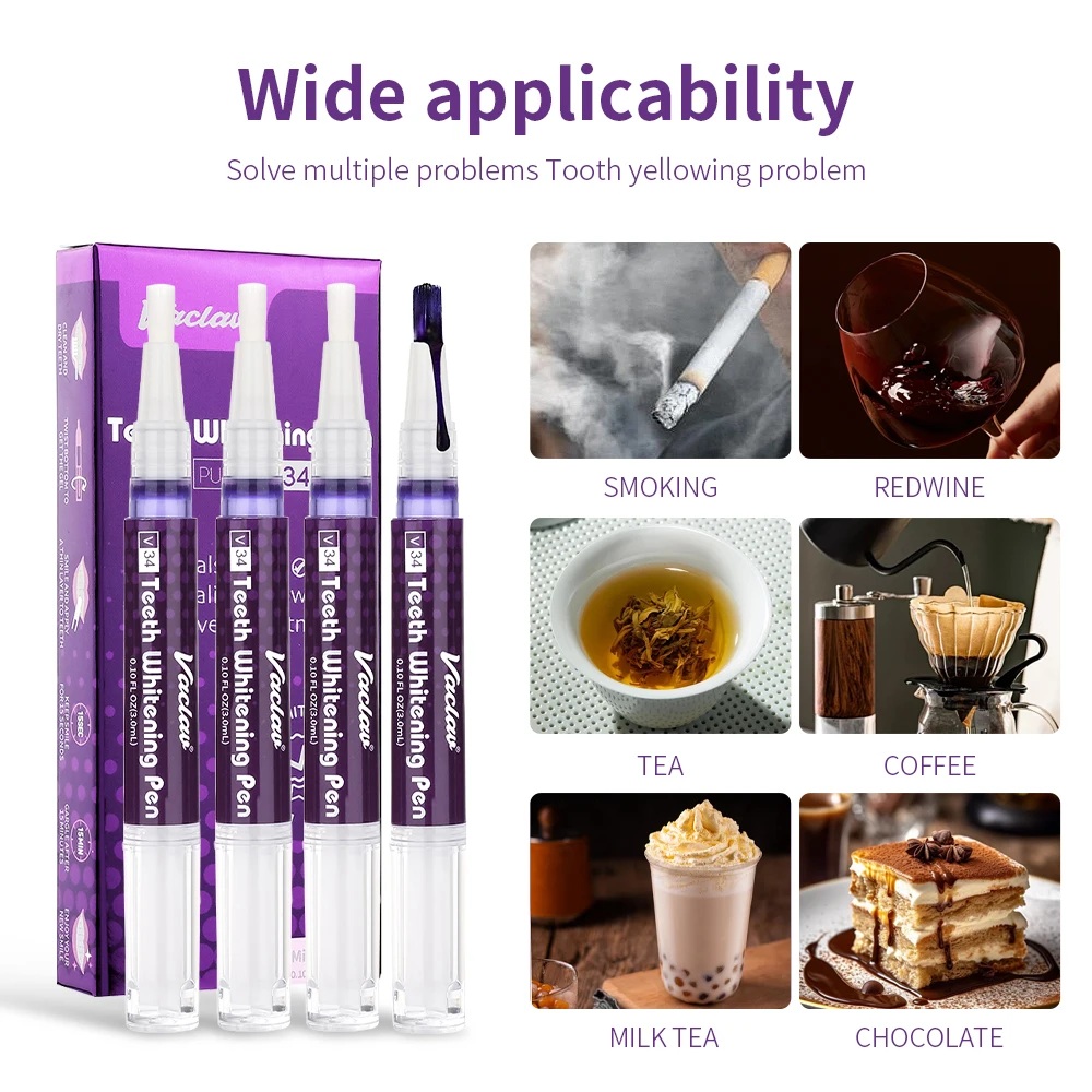 Pena Gel Pemutih Gigi Vaclav V - Teeth Whitening Gels ulasan dan harga